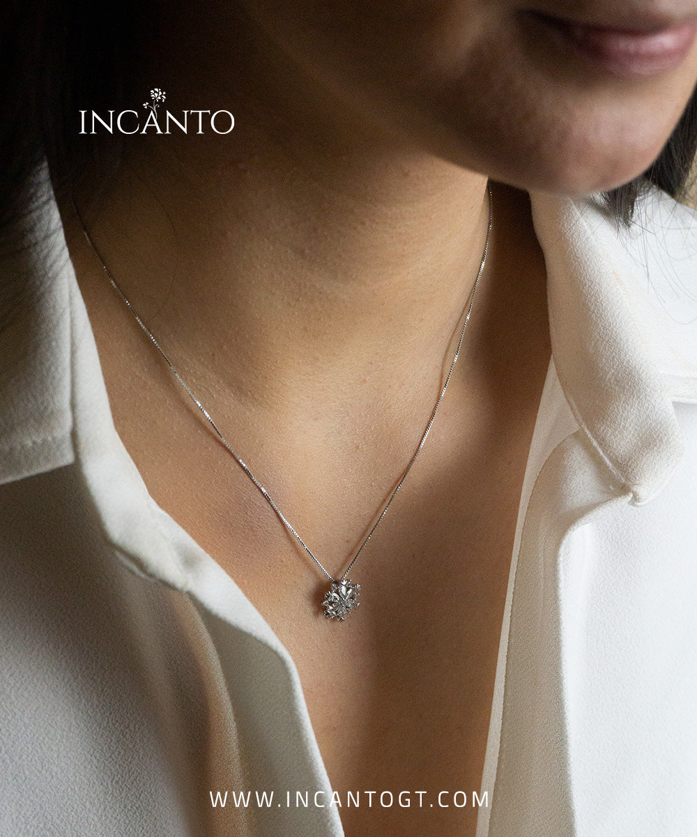 Collar Copito De Nieve SILVER