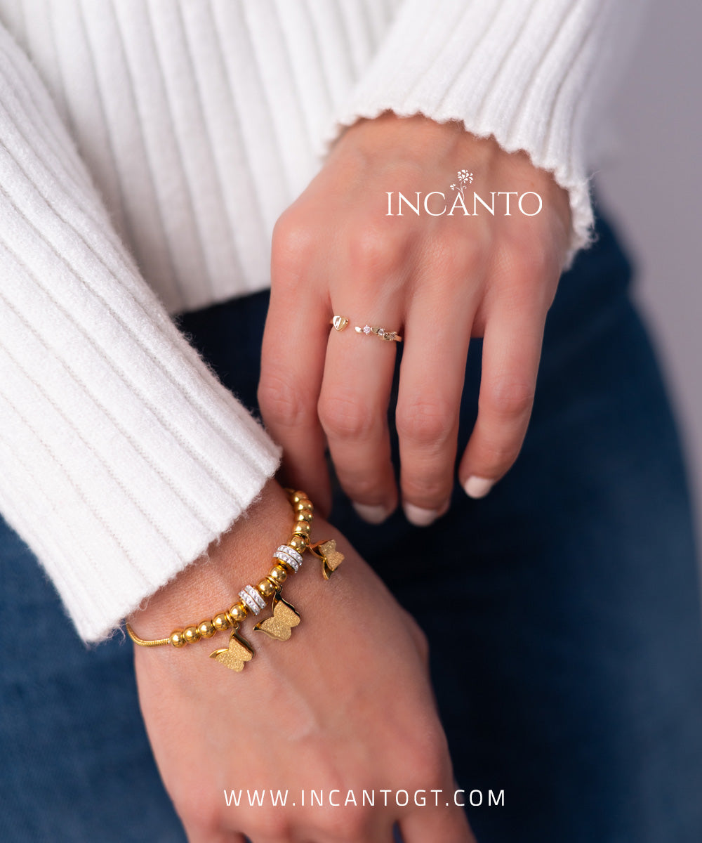 Pulsera De Mariposas GOLD