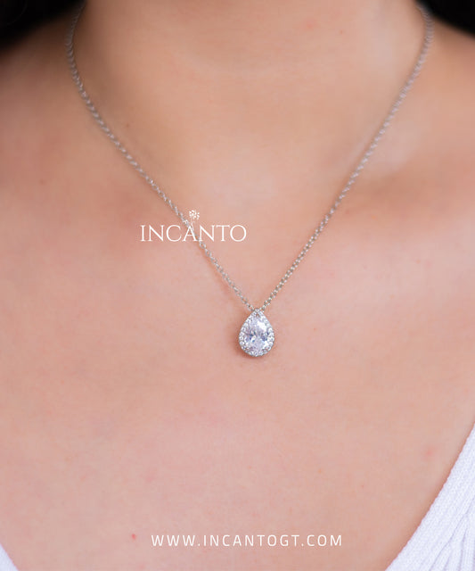 Set Gota De Agua SLVER